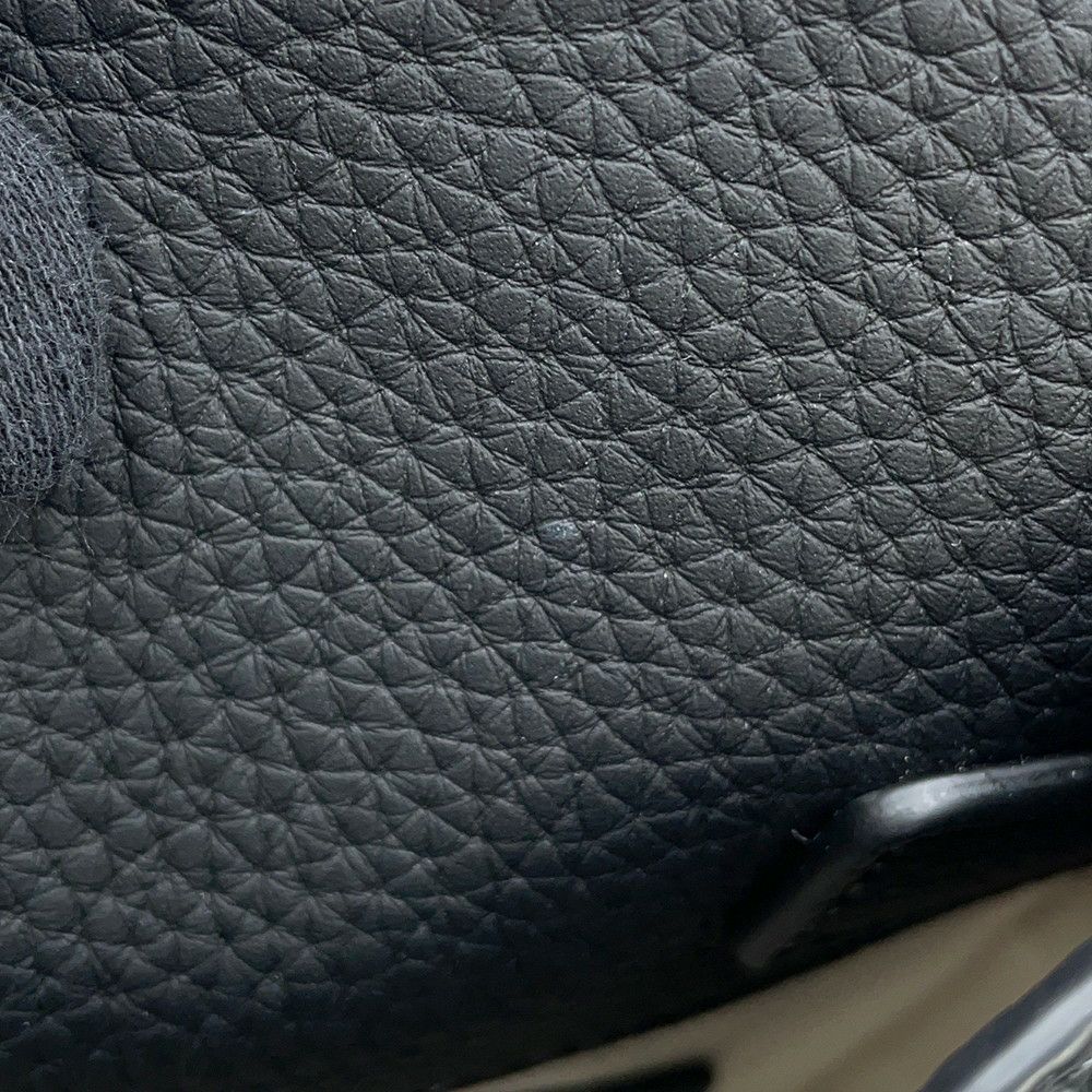 ザ ロウ ハンドバッグ ソフトマルゴー12 レザー W1586 THE ROW バッグ 2way 黒