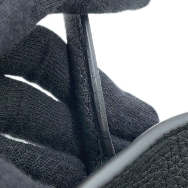 ザ ロウ ハンドバッグ ソフトマルゴー12 レザー W1586 THE ROW バッグ 2way 黒