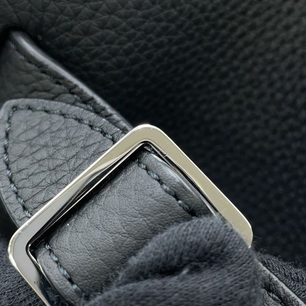 ザ ロウ ハンドバッグ ソフトマルゴー12 レザー W1586 THE ROW バッグ 2way 黒