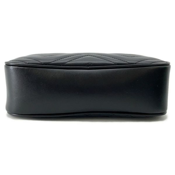 グッチ ショルダーバッグ GGマーモント キルティング スモール 447632 GUCCI バッグ チェーンショルダー 黒