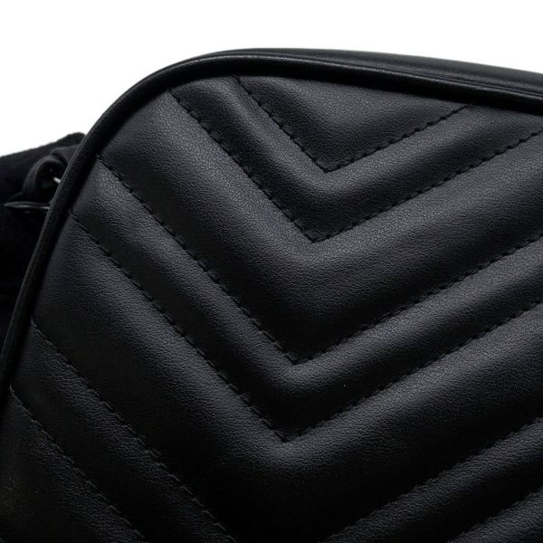 グッチ ショルダーバッグ GGマーモント キルティング スモール 447632 GUCCI バッグ チェーンショルダー 黒