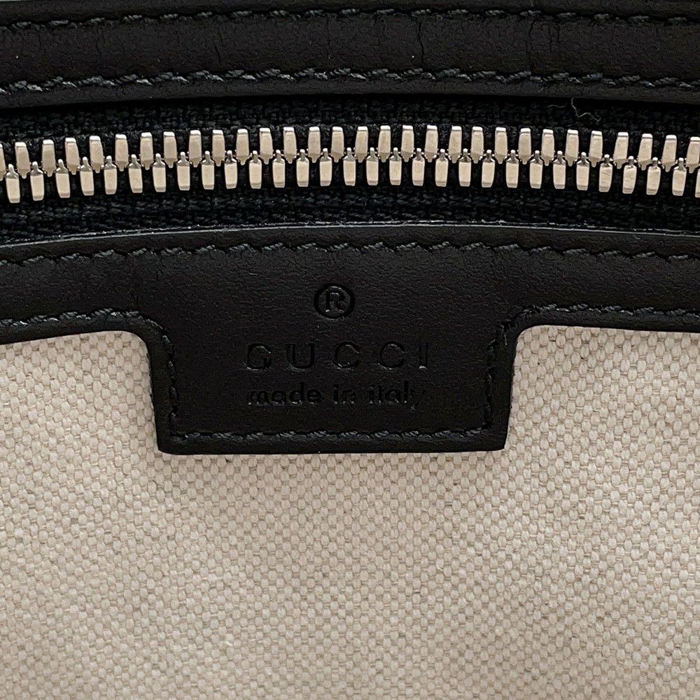 グッチ ショルダーバッグ GGエンボス  レザー 658565 GUCCI バッグ メンズ 黒