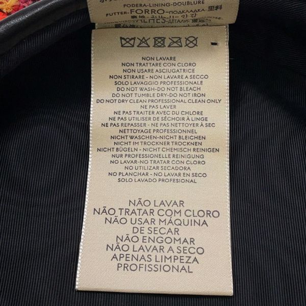 グッチ ベレー帽 ツイード チェック リボン サイズM GUCCI 帽子