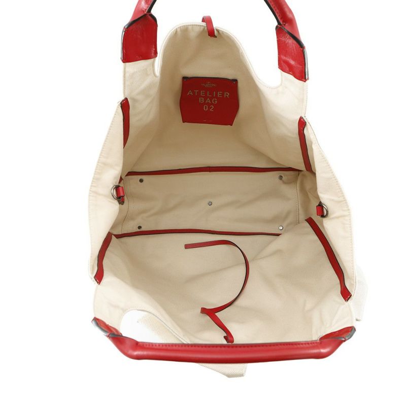 ヴァレンティノ・ガラヴァーニ トートバッグ アトリエ 02 ボウ エディション キャンバス UW0B0H95SVJ VALENTINO 2way