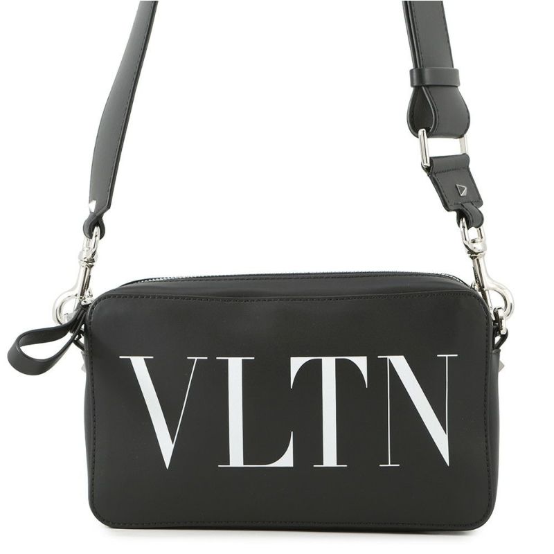ヴァレンティノ・ガラヴァーニ ショルダーバッグ VLTNロゴ XY2B0704WJW VALENTINO 黒