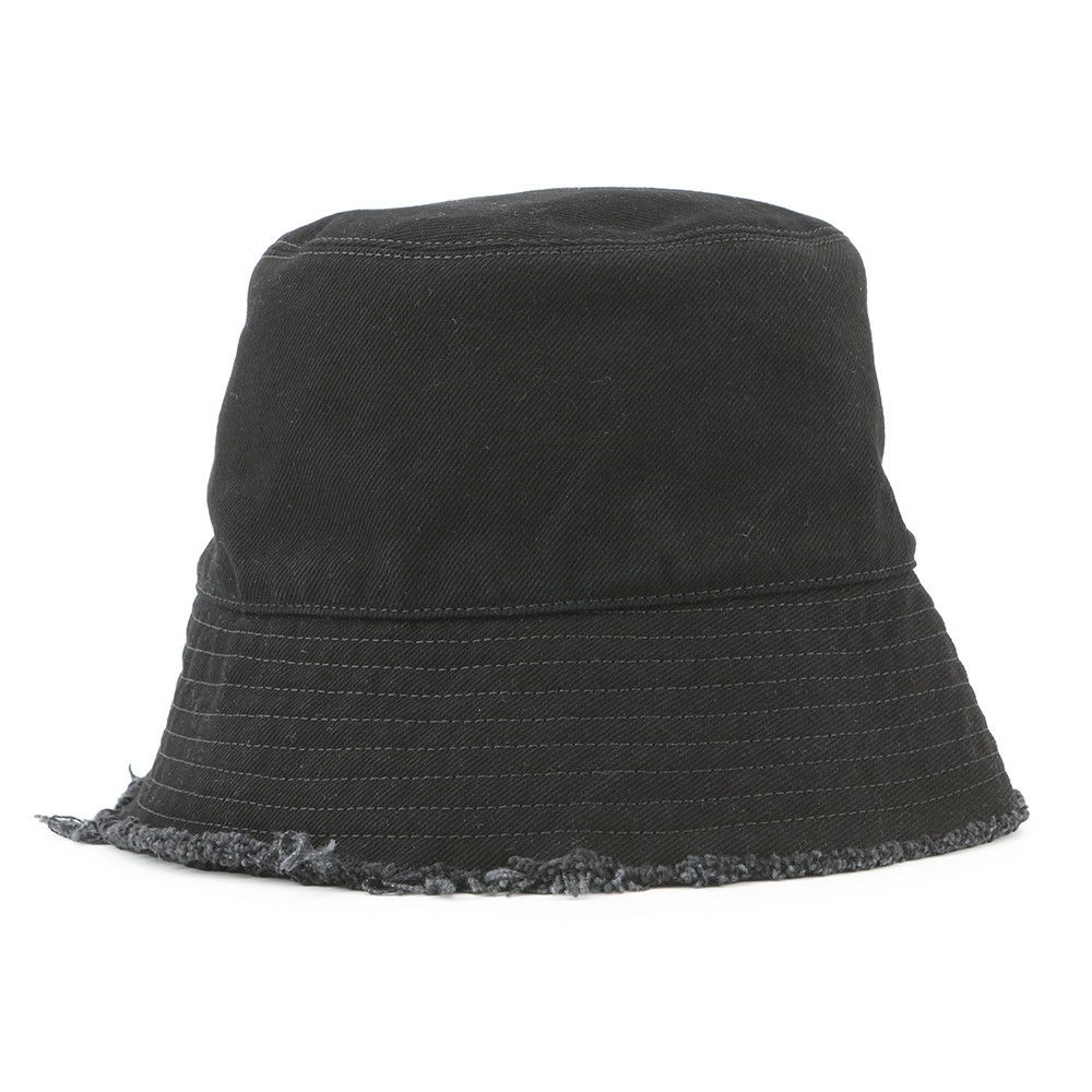 ロエベ ハット ロゴ キャンバス サイズ57 LOEWE 帽子 黒