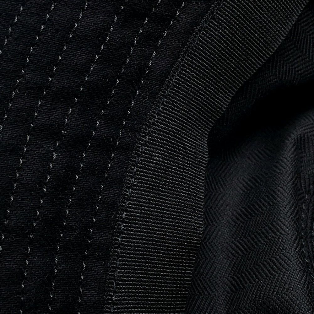 ロエベ ハット ロゴ キャンバス サイズ57 LOEWE 帽子 黒