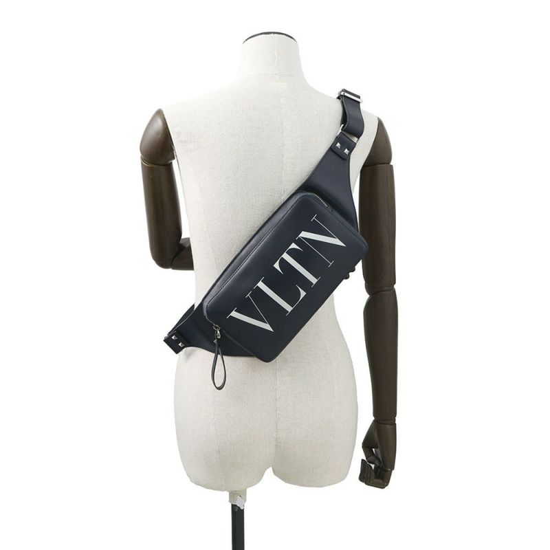 ヴァレンティノ・ガラヴァーニ ボディバッグ VLTNロゴ VALENTINO ベルトバッグ
