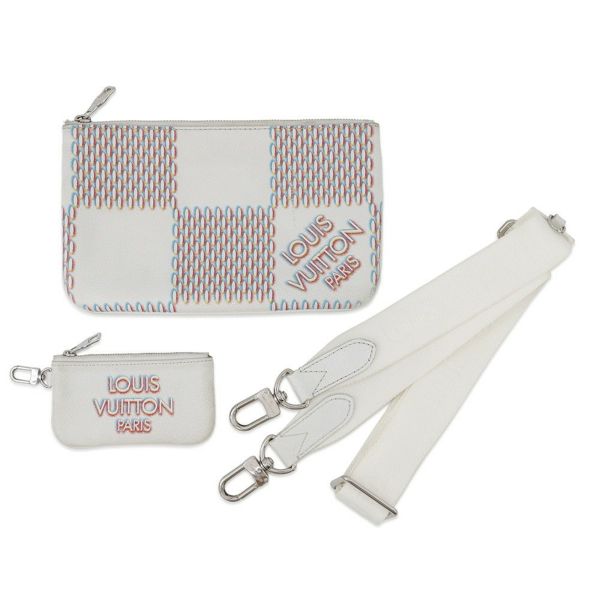 ルイヴィトン ショルダーバッグ ダミエ・ジャイアントスプレー トリオ・メッセンジャー M20665 LOUIS VUITTON メンズ