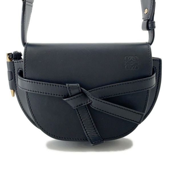 ロエべ ショルダーバッグ ゲート デュアル ミニ A650N46X13 LOEWE 黒