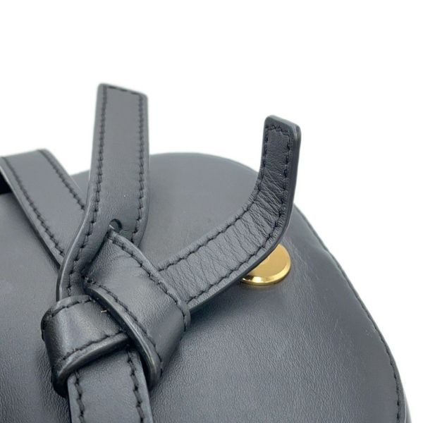 ロエべ ショルダーバッグ ゲート デュアル ミニ A650N46X13 LOEWE 黒