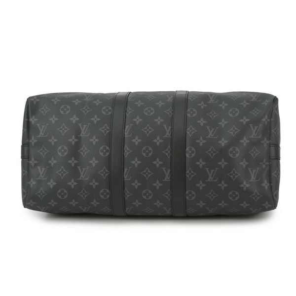 ルイヴィトン ボストンバッグ モノグラム・エクリプス キーボル・バンドリエール45 M40569 2wayショルダー ブラック 黒