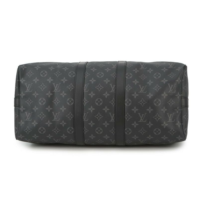 ルイヴィトン ボストンバッグ モノグラム・エクリプス キーボル・バンドリエール45 M40569 2wayショルダー ブラック 黒