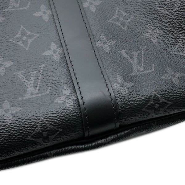 ルイヴィトン ボストンバッグ モノグラム・エクリプス キーボル・バンドリエール45 M40569 2wayショルダー ブラック 黒