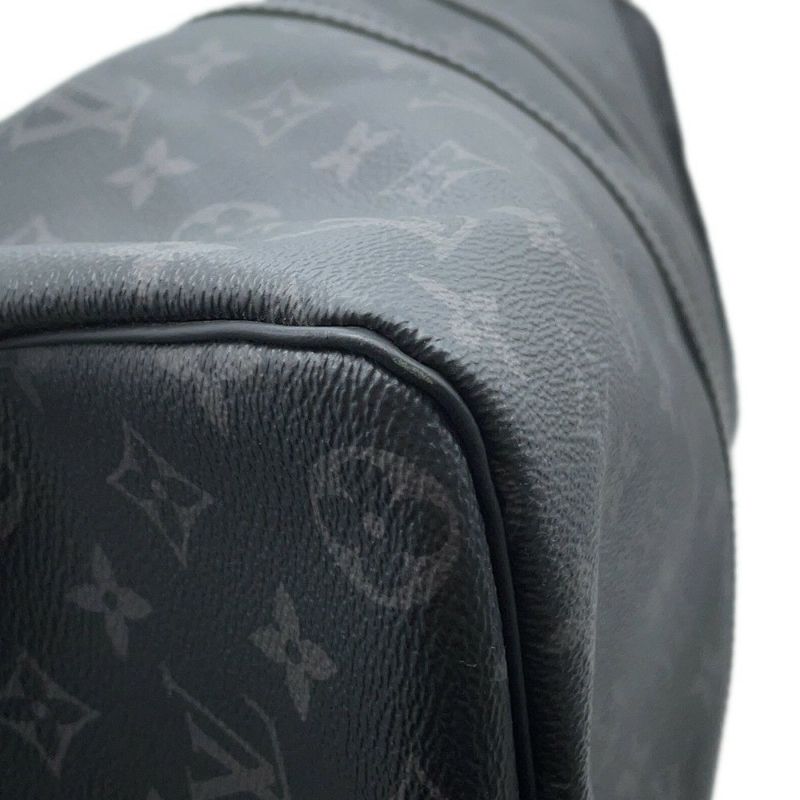 ルイヴィトン ボストンバッグ モノグラム・エクリプス キーボル・バンドリエール45 M40569 2wayショルダー ブラック 黒