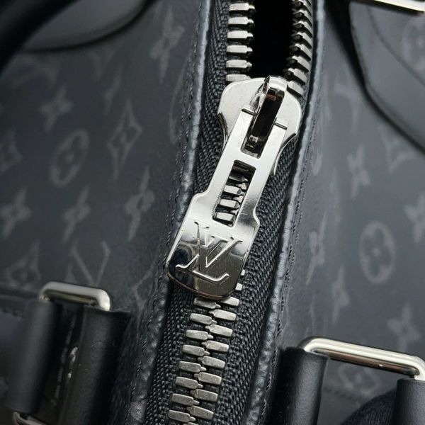 ルイヴィトン ボストンバッグ モノグラム・エクリプス キーボル・バンドリエール45 M40569 2wayショルダー ブラック 黒