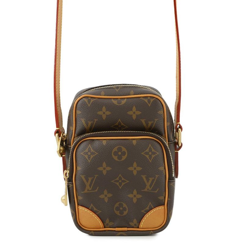 ルイヴィトン ショルダーバッグ モノグラム アマゾン M14014 LOUIS VUITTON ブラウン