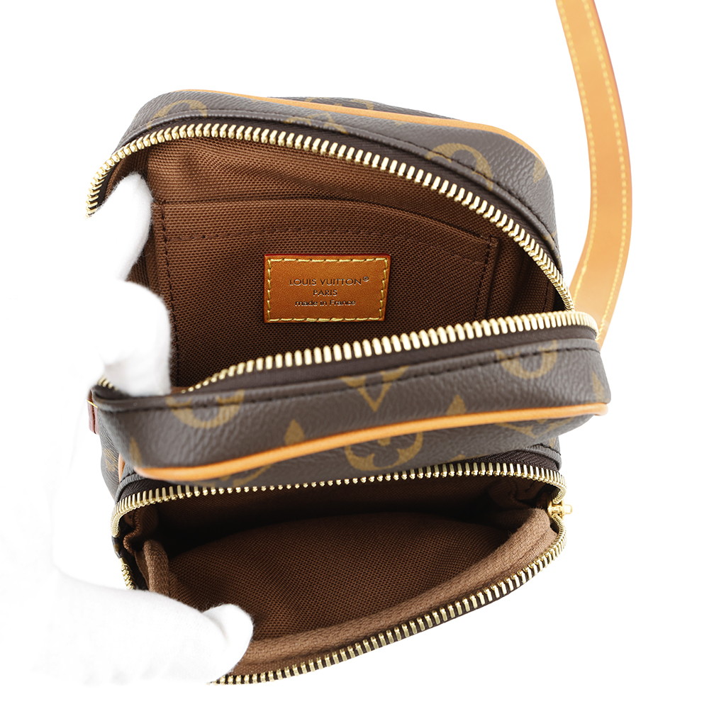 ルイヴィトン ショルダーバッグ モノグラム アマゾン M14014 LOUIS VUITTON ブラウン