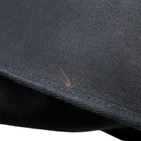 エルメス ショルダーバッグ エールバッグMM ブラック/シルバー金具 トワルオフィシエ/レザー □G刻印 黒