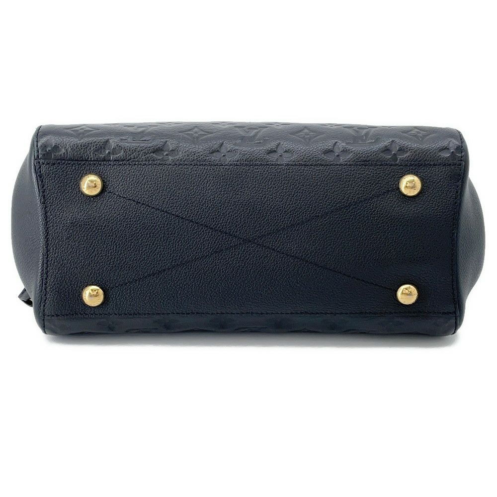 ルイヴィトン ハンドバッグ モノグラム アンプラント モンテーニュMM 2wayショルダーバッグ M41048 黒 ブラック