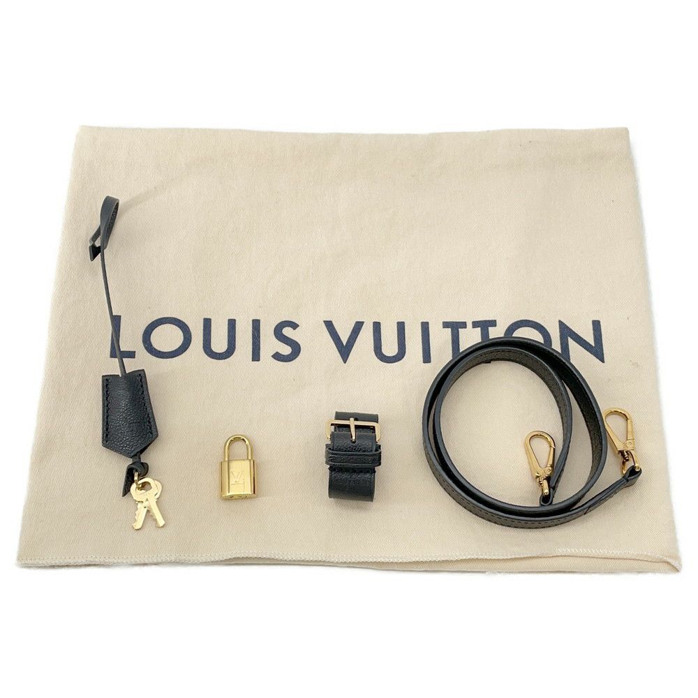 ルイヴィトン ハンドバッグ モノグラム アンプラント モンテーニュMM 2wayショルダーバッグ M41048 黒 ブラック