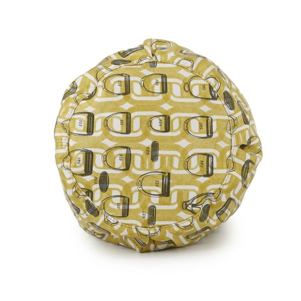 エルメス 替えバッグ ミュザルディーヌ バックルの工房 マルチカラー/シルバー金具 シルク HERMES 巾着