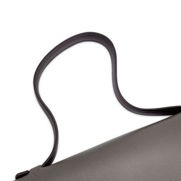 エルメス ショルダーバッグ サック ア デペッシュ エタン/シルバー金具 エプソン □O刻印 HERMES バッグ