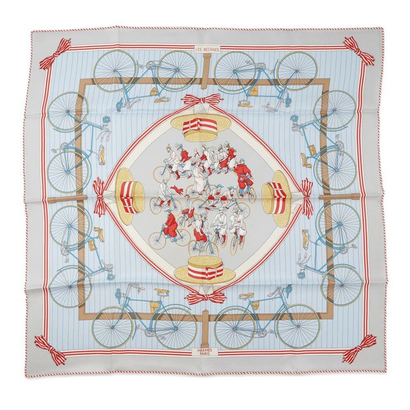 エルメス スカーフ カレ70 レベカネス Les becanes  HERMES 2022年春夏