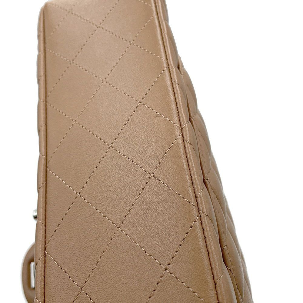 シャネル チェーンショルダーバッグ マトラッセ23 ココマーク ダブルチェーン ラムスキン A01113 CHANEL