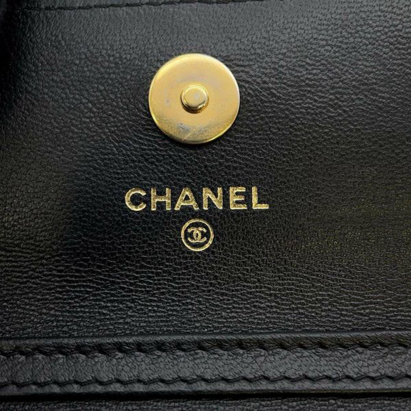 シャネル チェーンショルダーポーチ ミニ マトラッセ ココボール ラムスキン CHANEL ポシェット