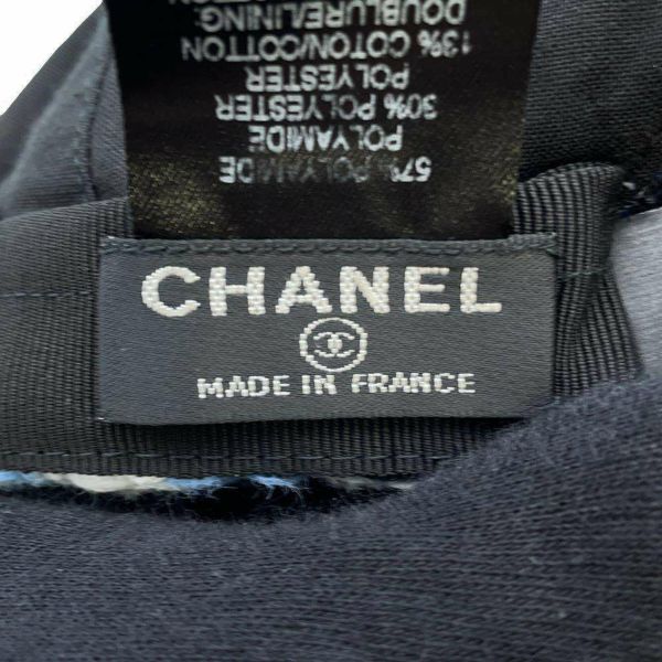 シャネル キャップ ココマーク エアライン ベースボール ラメ CHANEL 帽子 マルチカラー