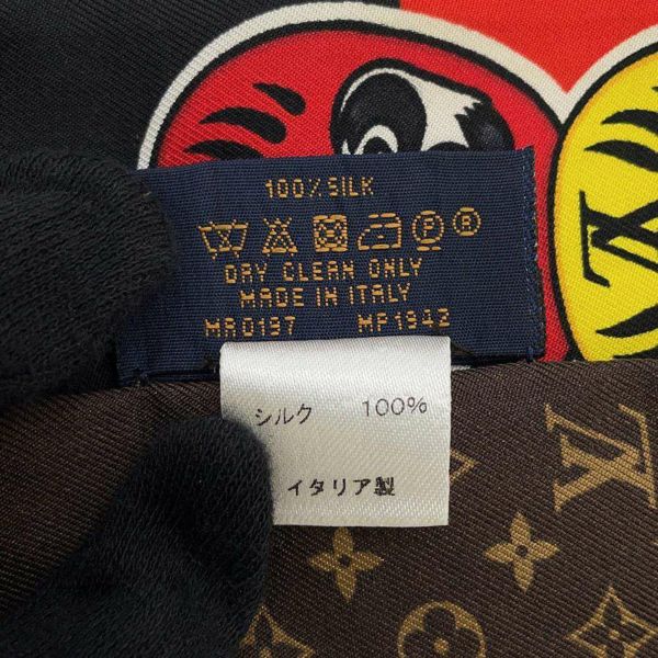 ルイヴィトン スカーフ バンドー カブキスティッカーBB MP1942 LOUIS VUITTON シルク