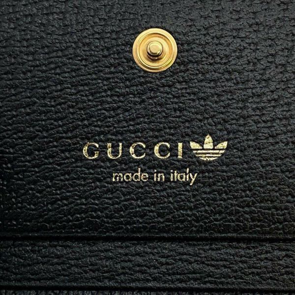 グッチ 二つ折り財布 アディダスコラボ ホースビット 702248 GUCCI ショルダーウォレット 財布