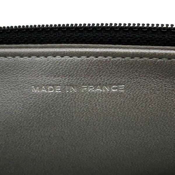 シャネル チェーンウォレット ココマーク カメリア ラムスキン A47421 CHANEL 財布 チェーンバッグ 黒