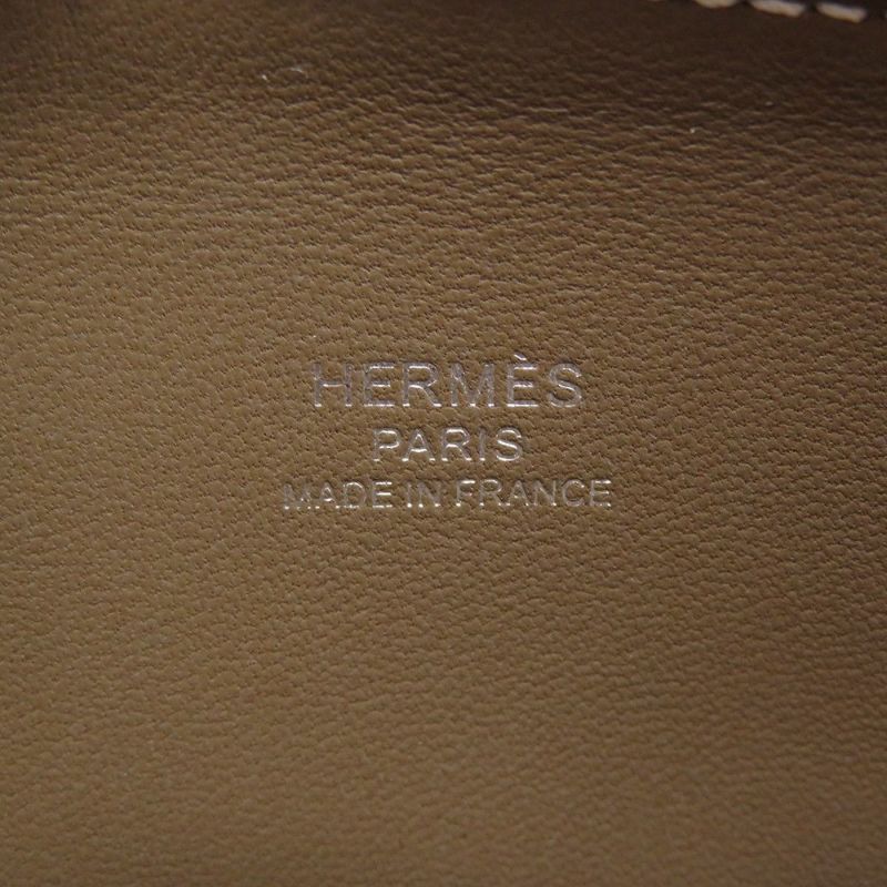 エルメス ボリード1923 ミニ エトゥープ/シルバー金具 エバーカラー K刻印 HERMES 2wayショルダー