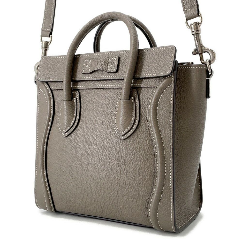 セリーヌ ハンドバッグ ラゲージ ナノショッパー 168243 CELINE 2way