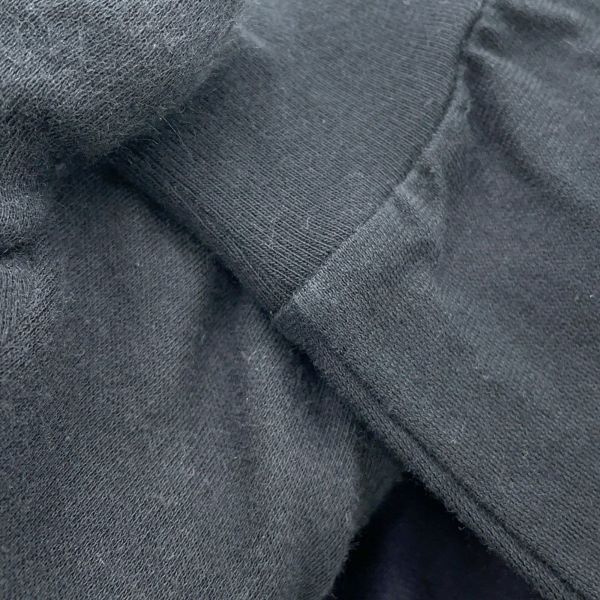 シャネル 長袖カットソー カメリア ロゴ コットン スパンコール レディースサイズXS P63300 CHANEL アパレル 黒