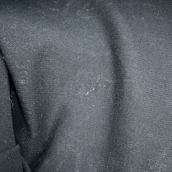 シャネル 長袖カットソー カメリア ロゴ コットン スパンコール レディースサイズXS P63300 CHANEL アパレル 黒