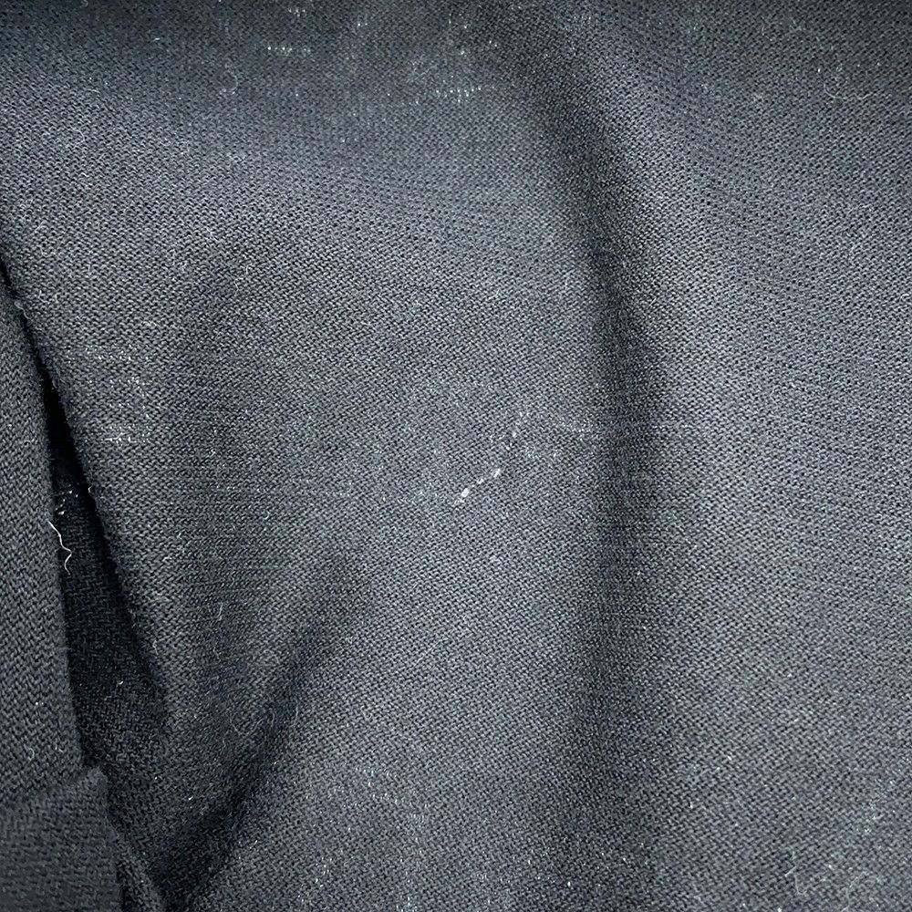 シャネル 長袖カットソー カメリア ロゴ コットン スパンコール レディースサイズXS P63300 CHANEL アパレル 黒