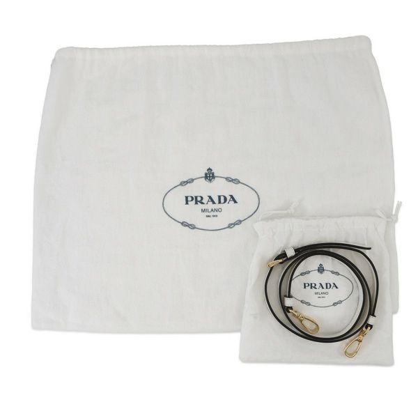 プラダ ショルダーバッグ アーケ スモール レザー 1BC194 PRADA 白 2way