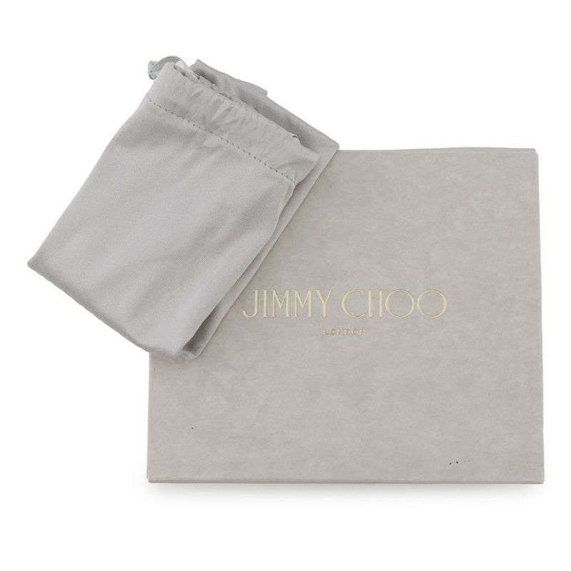 ジミーチュウ サンバイザー ロゴ FN0822 JIMMY CHOO 黒