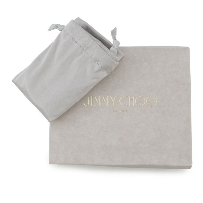 ジミーチュウ サンバイザー ロゴ FN0822 JIMMY CHOO 黒