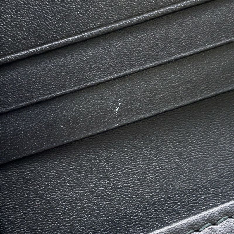 グッチ 二つ折り財布 オフィディア GG ミニウォレット スエード 523155 GUCCI 財布 黒