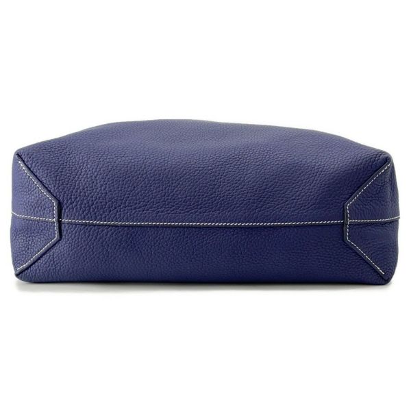 エルメス トートバッグ ドゥブルセンス45 ブルーニュイ/ゴールド トリヨンクレマンス C刻印