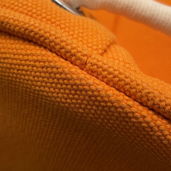 エルメス ショルダーバッグ サックマリーン レシーフ PM オレンジ/シルバー金具 キャンバス HERMES バッグ
