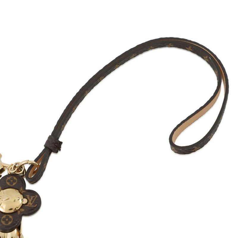 ルイヴィトン バッグチャーム モノグラム/メタル バッグチャーム・ミニ ヴィヴィエンヌ M02177 LOUIS VUITTON チャーム