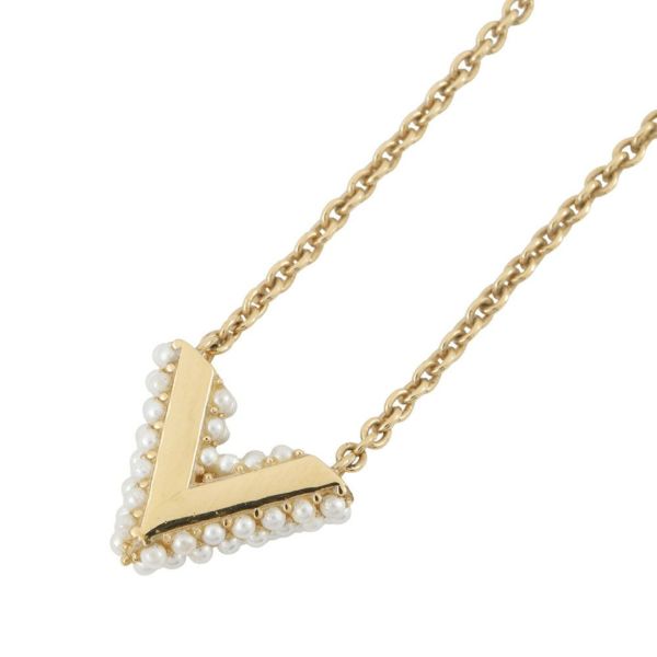 ルイヴィトン ネックレス コリエ・エセンシャルV ペルル M68358 LOUIS VUITTON ヴィトン アクセサリー ペンダント