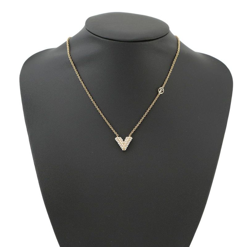 ルイヴィトン ネックレス コリエ・エセンシャルV ペルル M68358 LOUIS VUITTON ヴィトン アクセサリー ペンダント