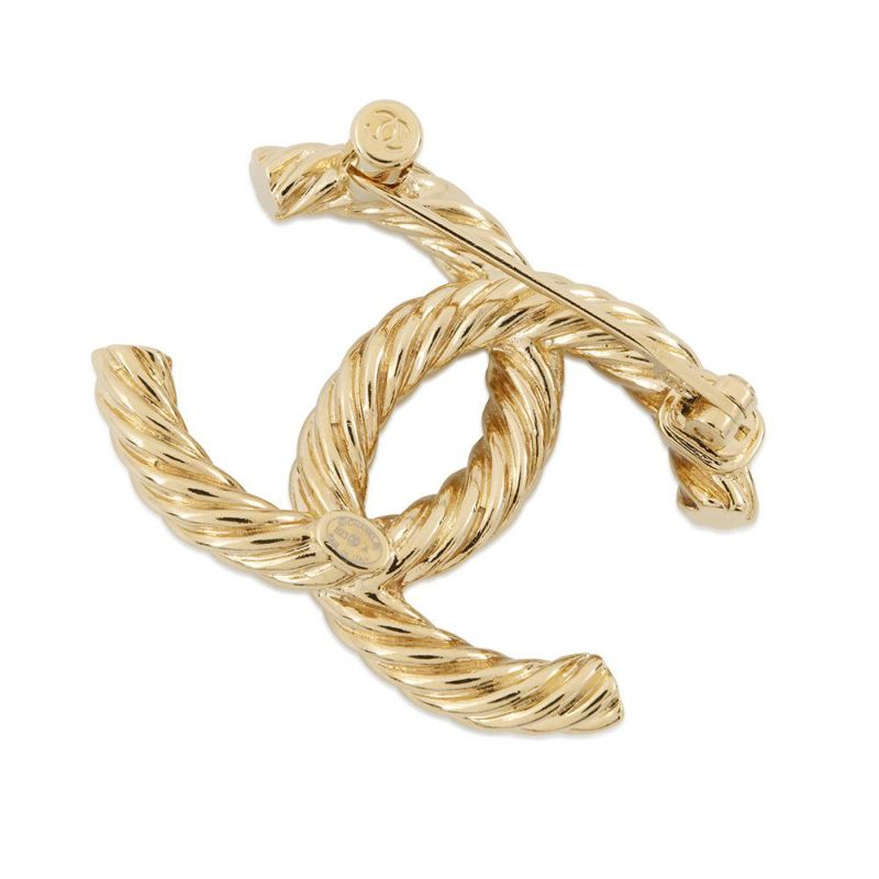 シャネル ブローチ ココマーク フェイクパール ラインストーン B23A ABB082 CHANEL アクセサリー