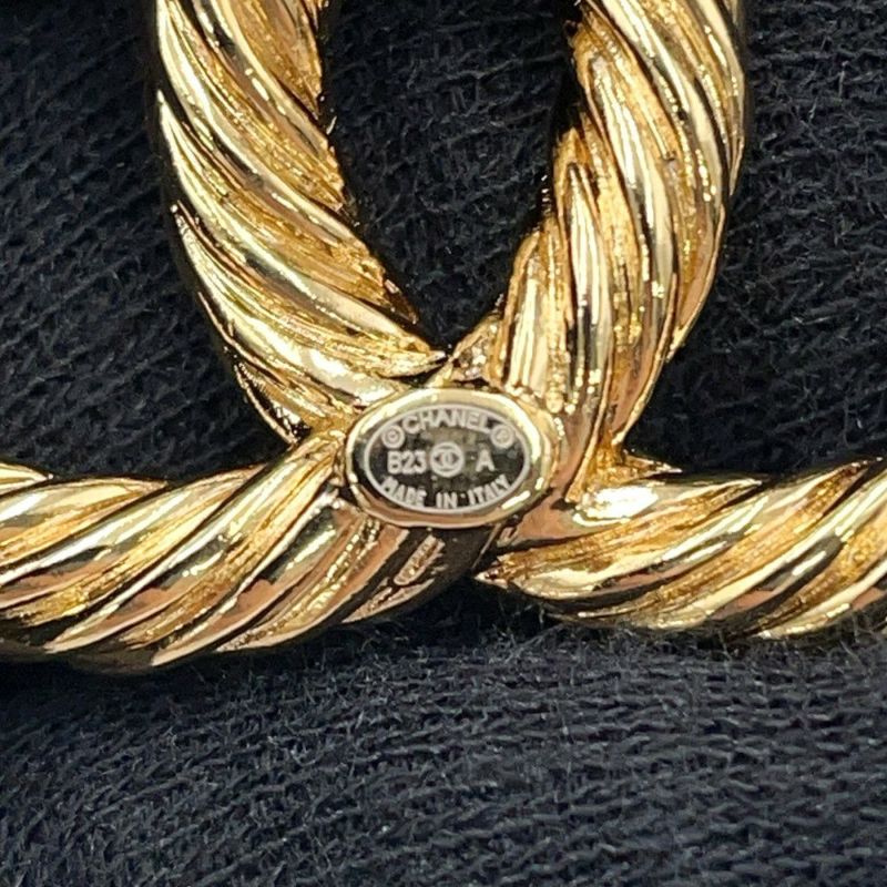 シャネル ブローチ ココマーク フェイクパール ラインストーン B23A ABB082 CHANEL アクセサリー